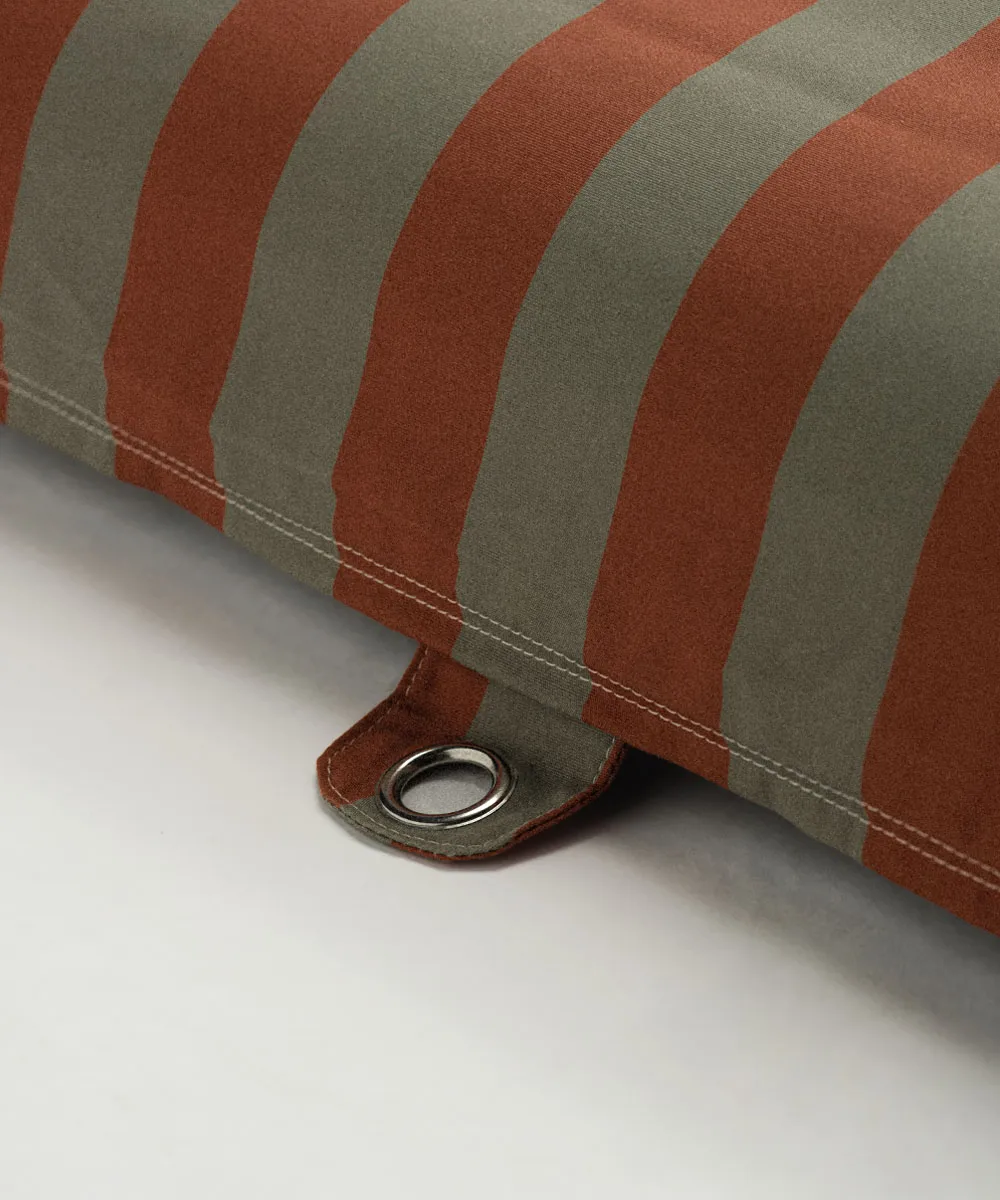 Garden Glory flytande solbädd, Eucalyptusgrön-terakotta, 85x168,5 cm Garden Glory