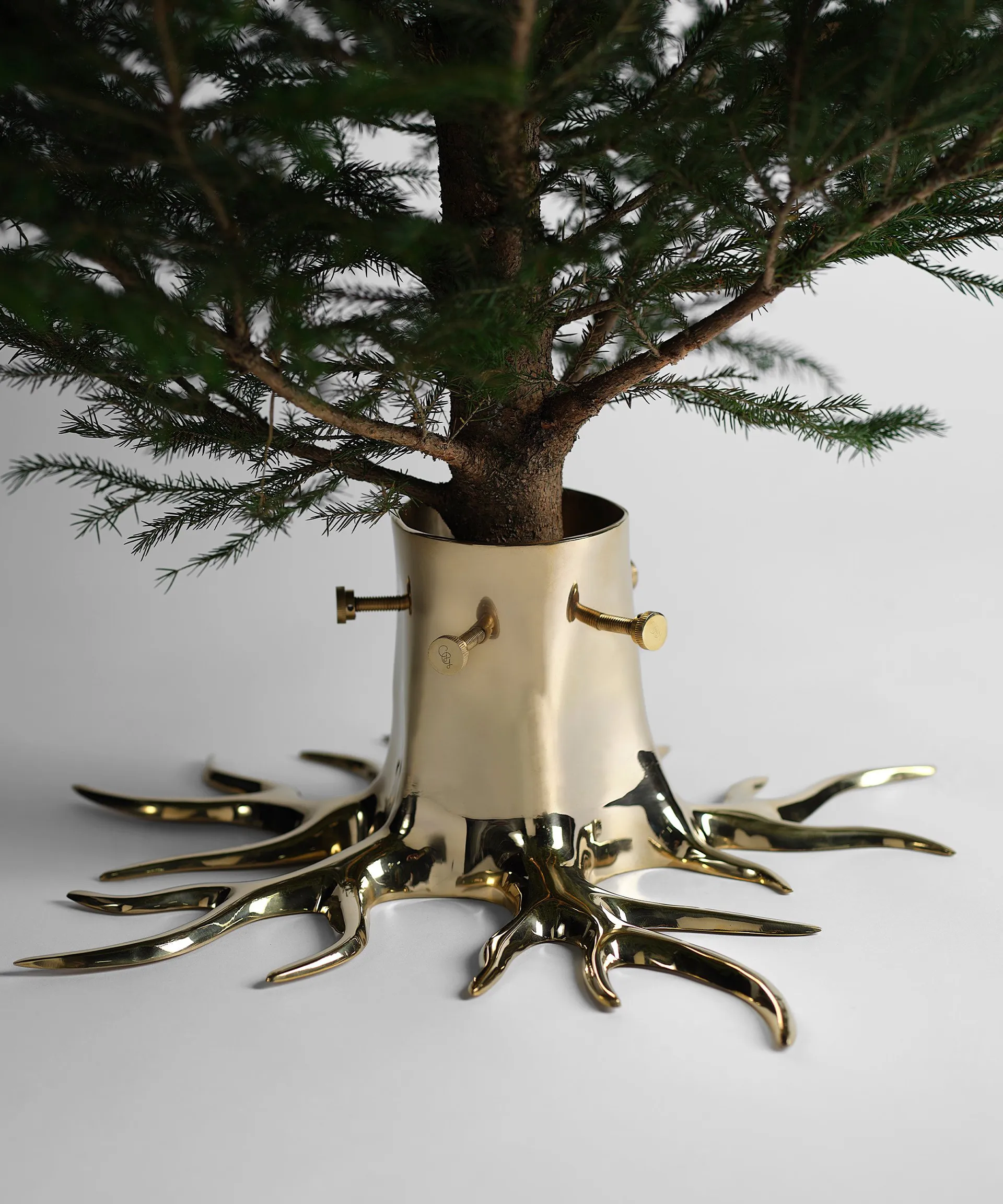 Garden Glory julgransfot, Brass Garden Glory