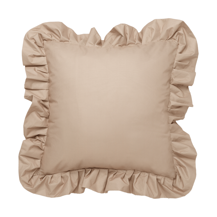 Garden Glory Outdoor kudde med volang 45x45 cm - Beige - Garden Glory
