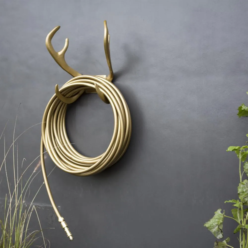 Garden Glory väggfäste reindeer, Gold Garden Glory