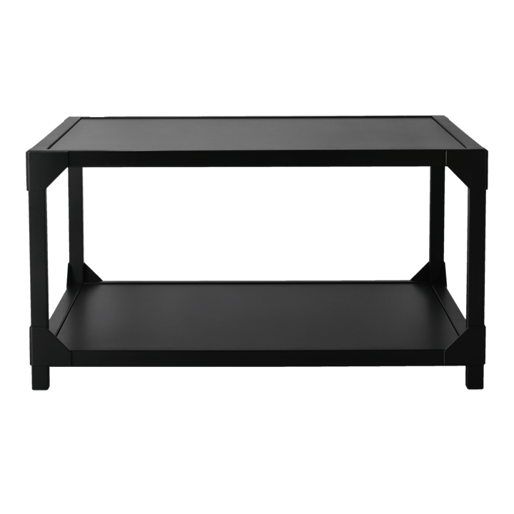 Bleck Soffbord 75x75 cm fanér - Bok-svart bets - Gärsnäs