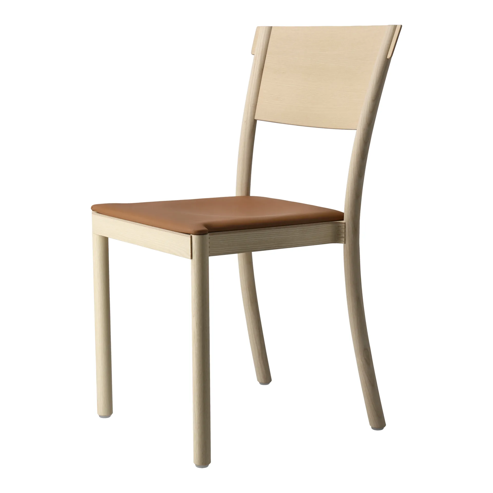 Light & Easy stol, Ask-white-elmosoft 33077 Gärsnäs