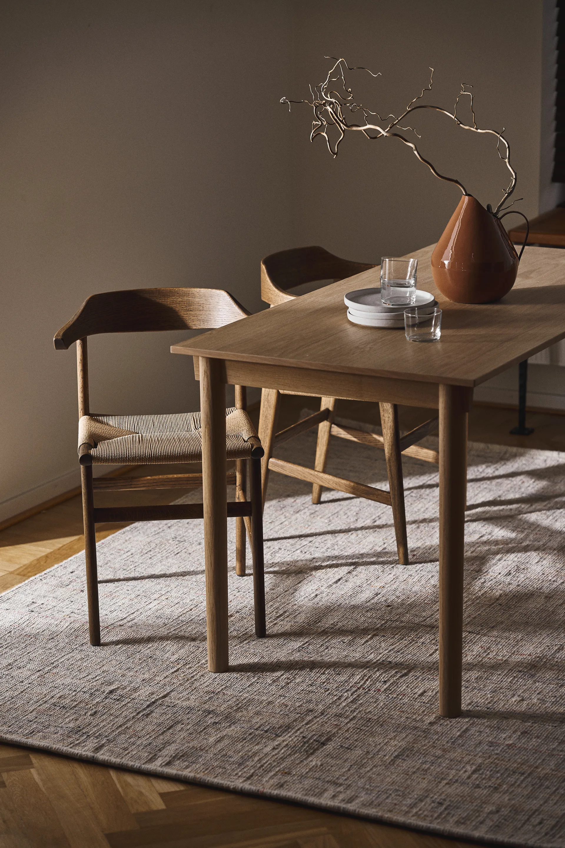 Tak bord 140x70 cm, Ek-natural Gärsnäs