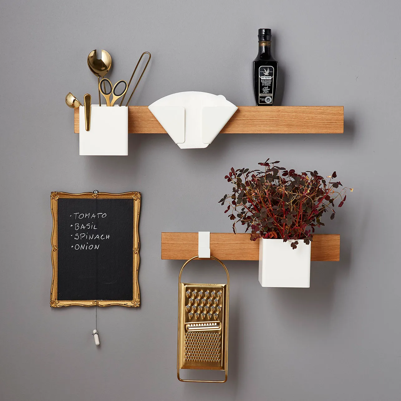 Flex kaffefilterhållare, Vit Gejst