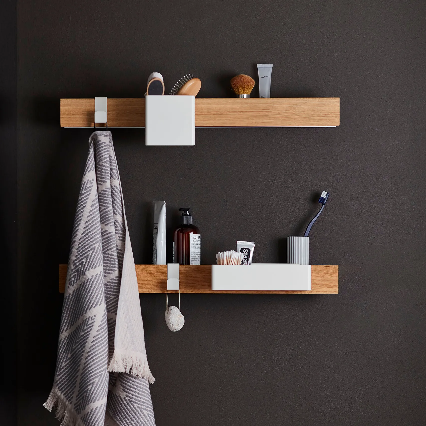 Flex Rail magnetlist 60 cm, Ek-vit Gejst