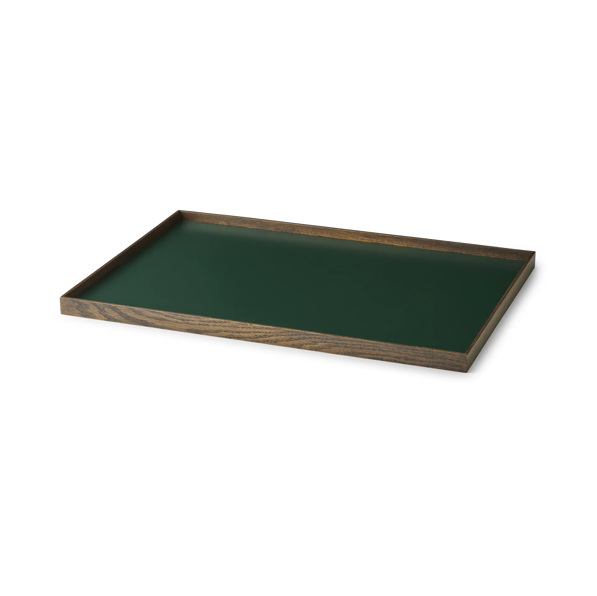 Frame bricka large 35,5x50,6 cm, Rökt ek-grön Gejst