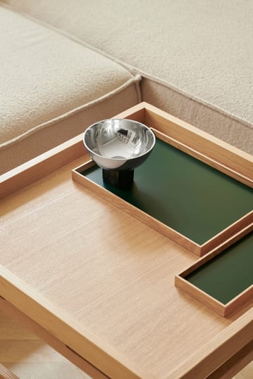 Frame bricka small 11x32,4 cm - Ek-grön - Gejst
