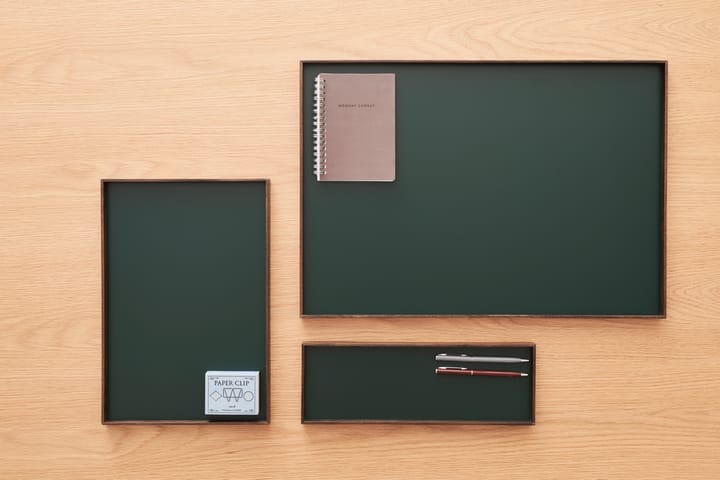 Frame bricka small 11x32,4 cm, Rökt ek-grön Gejst