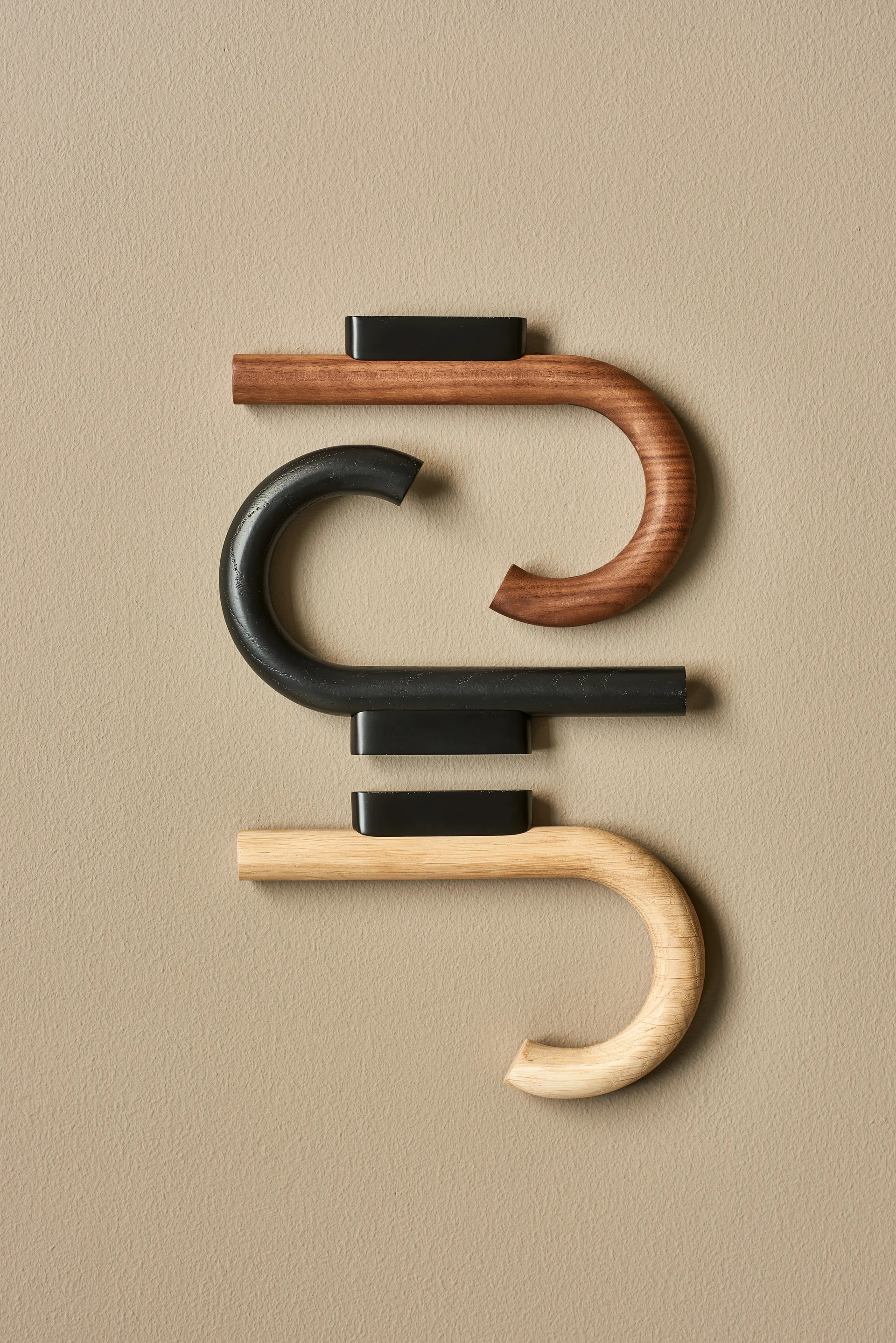 Hook krok 19 cm, Ek-svart Gejst