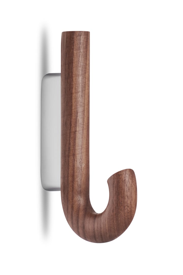 Hook krok mini 13,3 cm, Valnöt-Krom Gejst