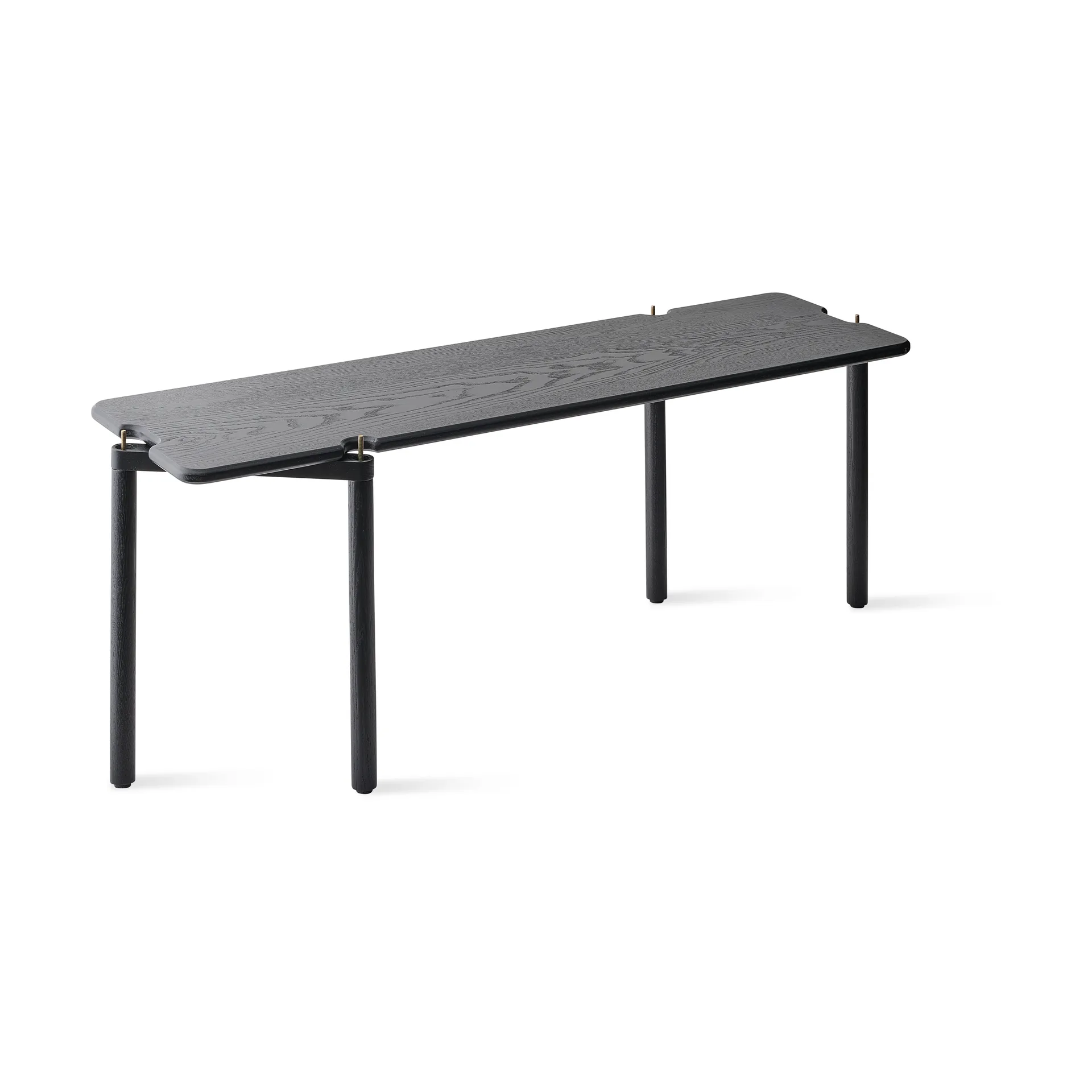 Invi bokhylla 1 hyllplan modul 2, Svart ask Gejst