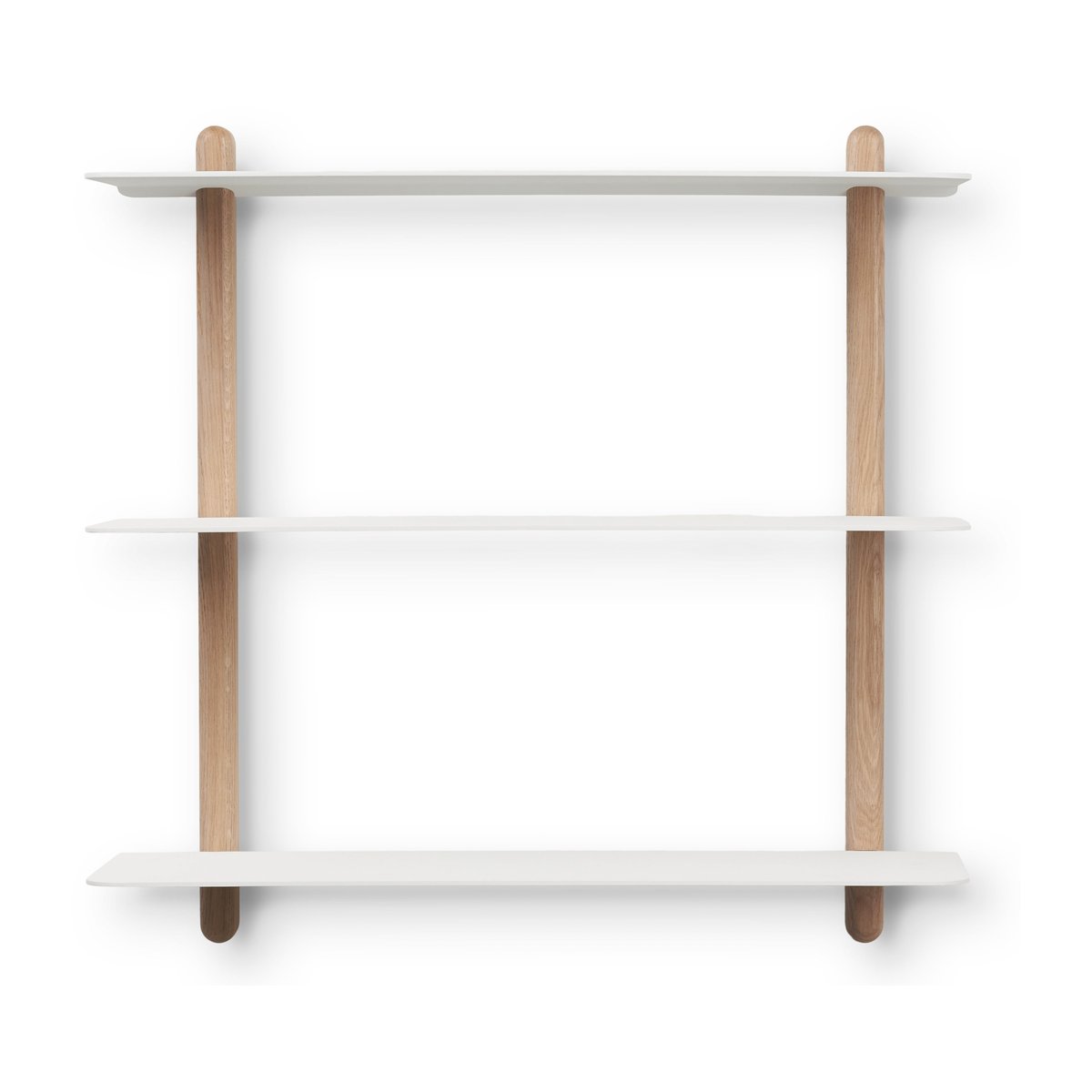 Gejst Nivo hylla A large Ljus ek-vit | Skandinavisk Design | Hyllor & Hyllsystem | Brun