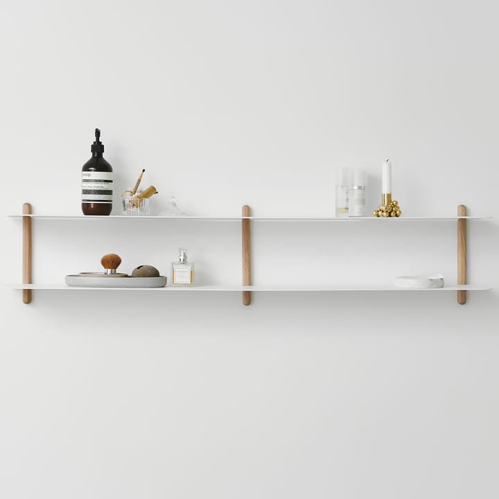 Nivo hylla C, Ljus ek-vit Gejst