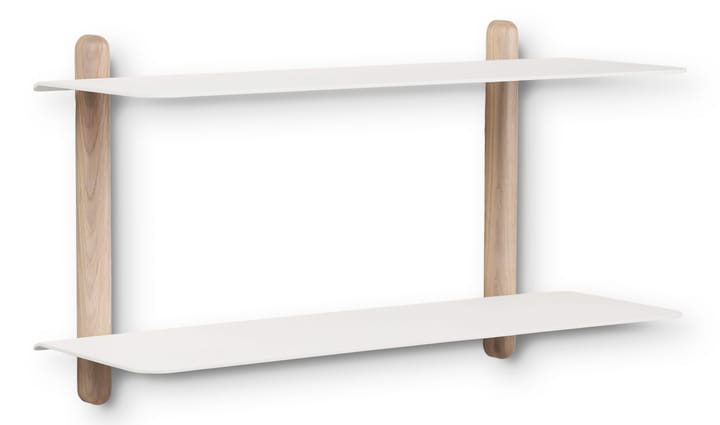 Nivo hylla F large, Ljus ek-vit Gejst