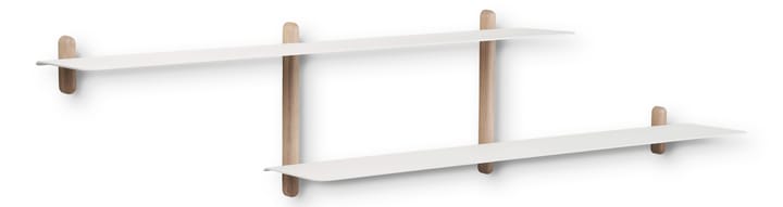 Nivo hylla H large, Ljus ek-vit Gejst