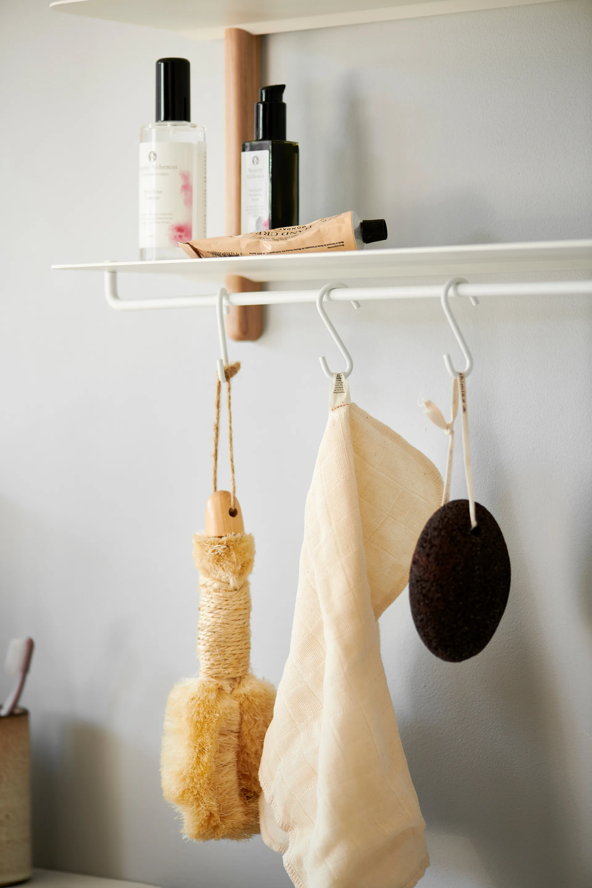 Nivo krok till hylla 3-pack, Vit Gejst