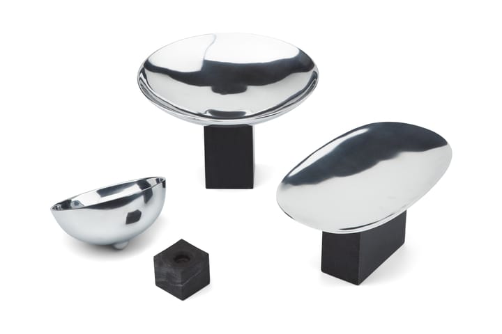 Sapoto bricka 15x25 cm, Silver Gejst