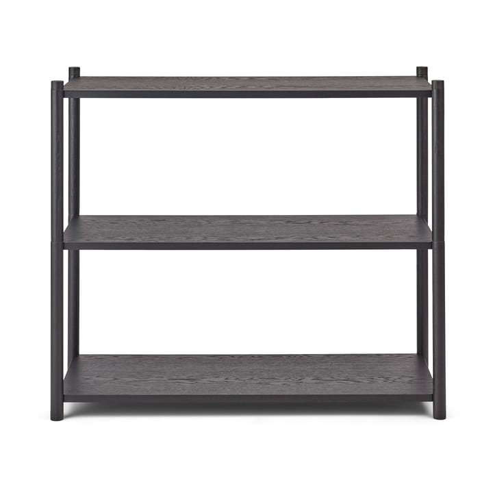 Sceene bookcase A - Svartbetsad ek - Gejst