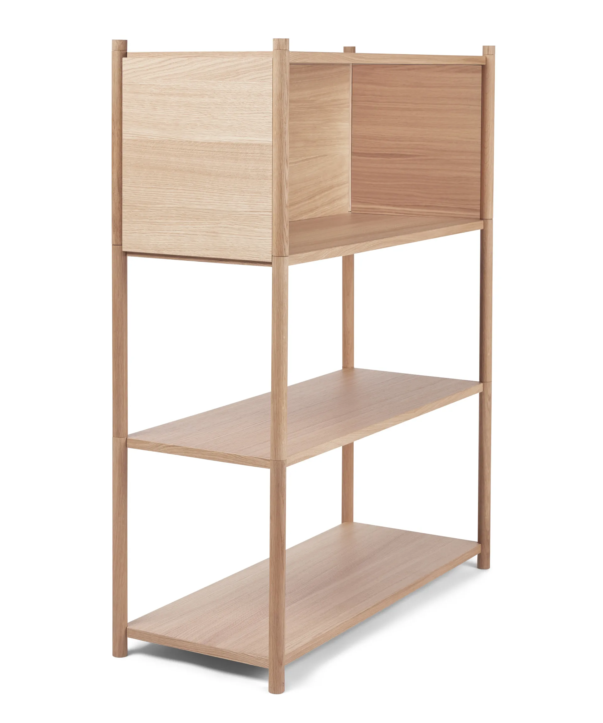 Sceene bookcase B, Ljus ek Gejst