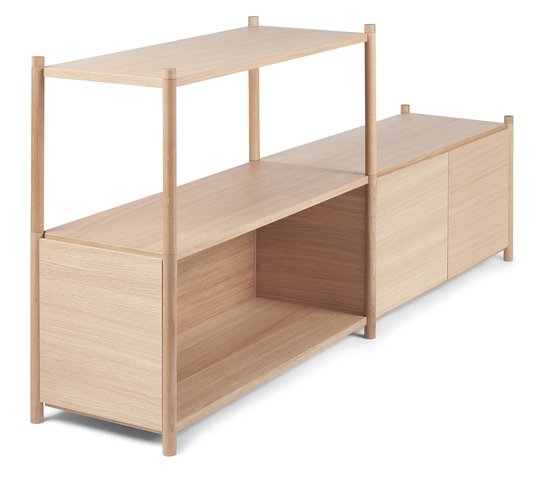 Sceene bookcase D, Ljus ek Gejst