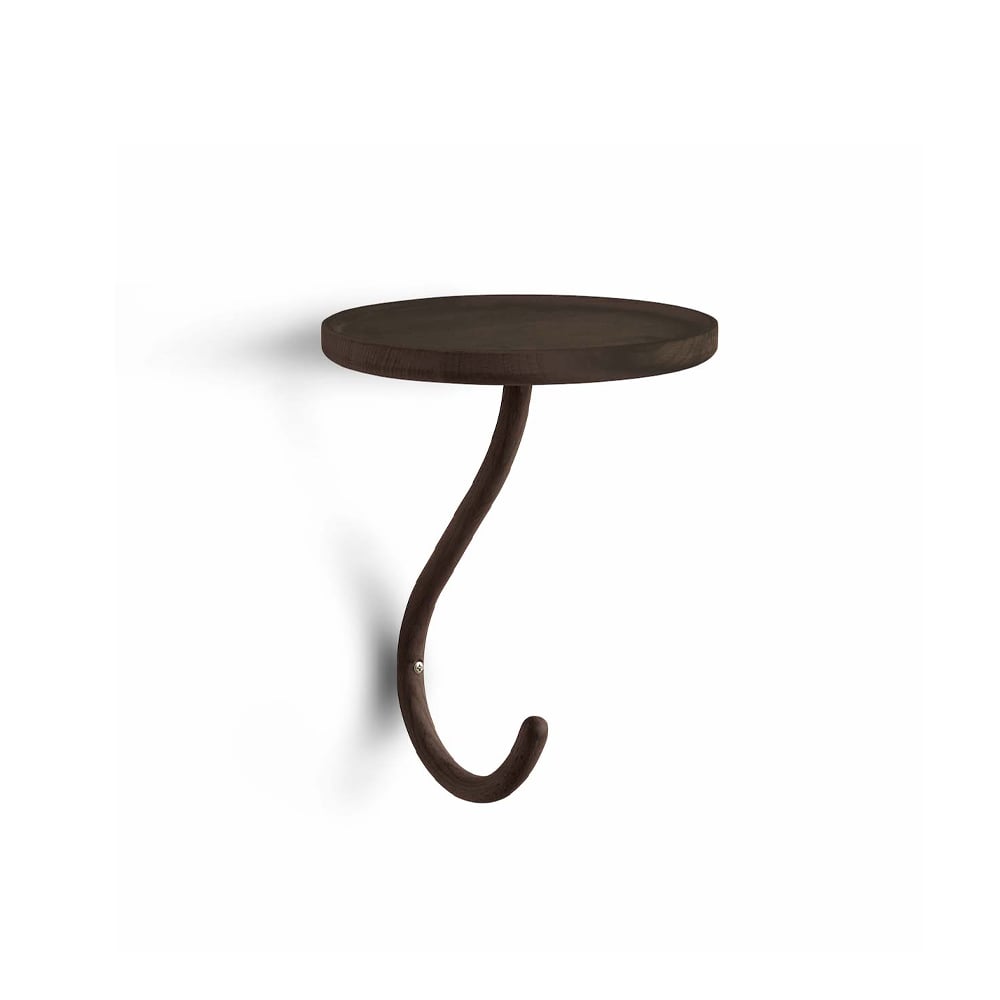 Gemla Kapten hylla Brunoljad, 1st krok | Skandinavisk Design | Hatthyllor | Brun