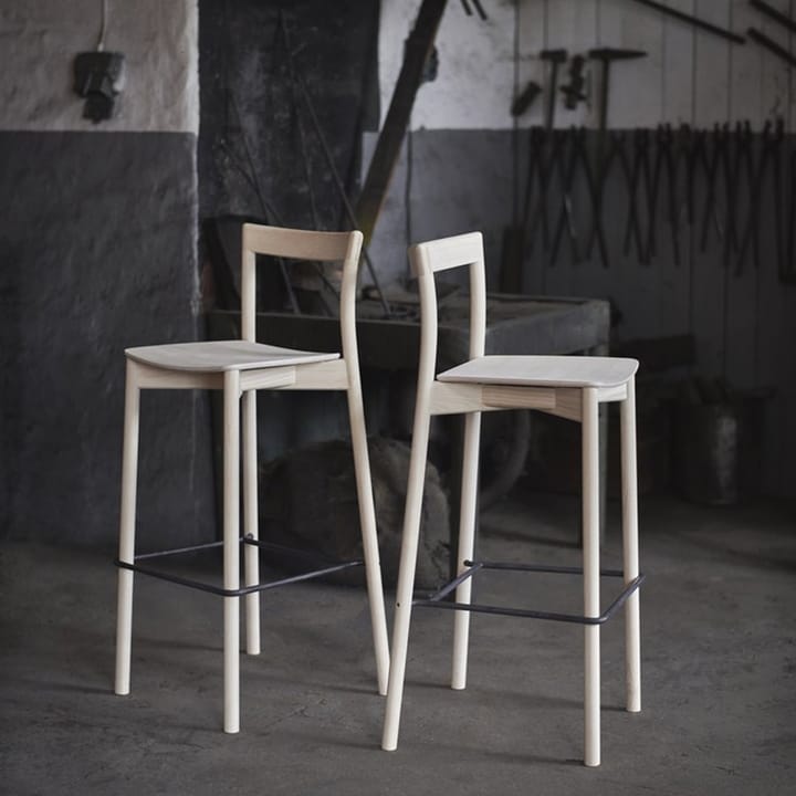 Nordic barstol, Vitoljad ask H 107 cm Gemla