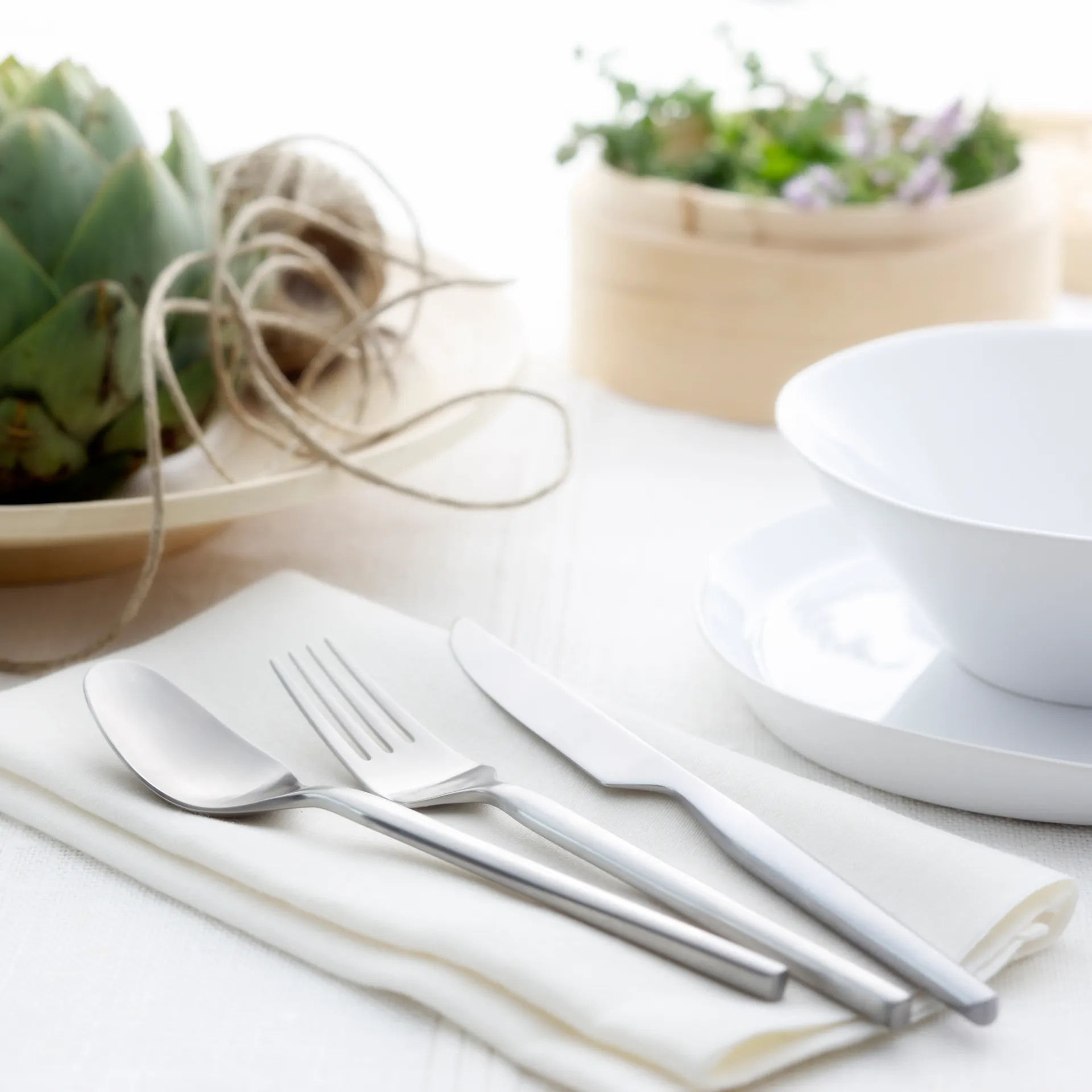 Dorotea bestick 16 delar, rostfritt stål Gense