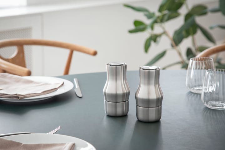 Dorotea kryddkvarn 14 cm, Matt stål Gense