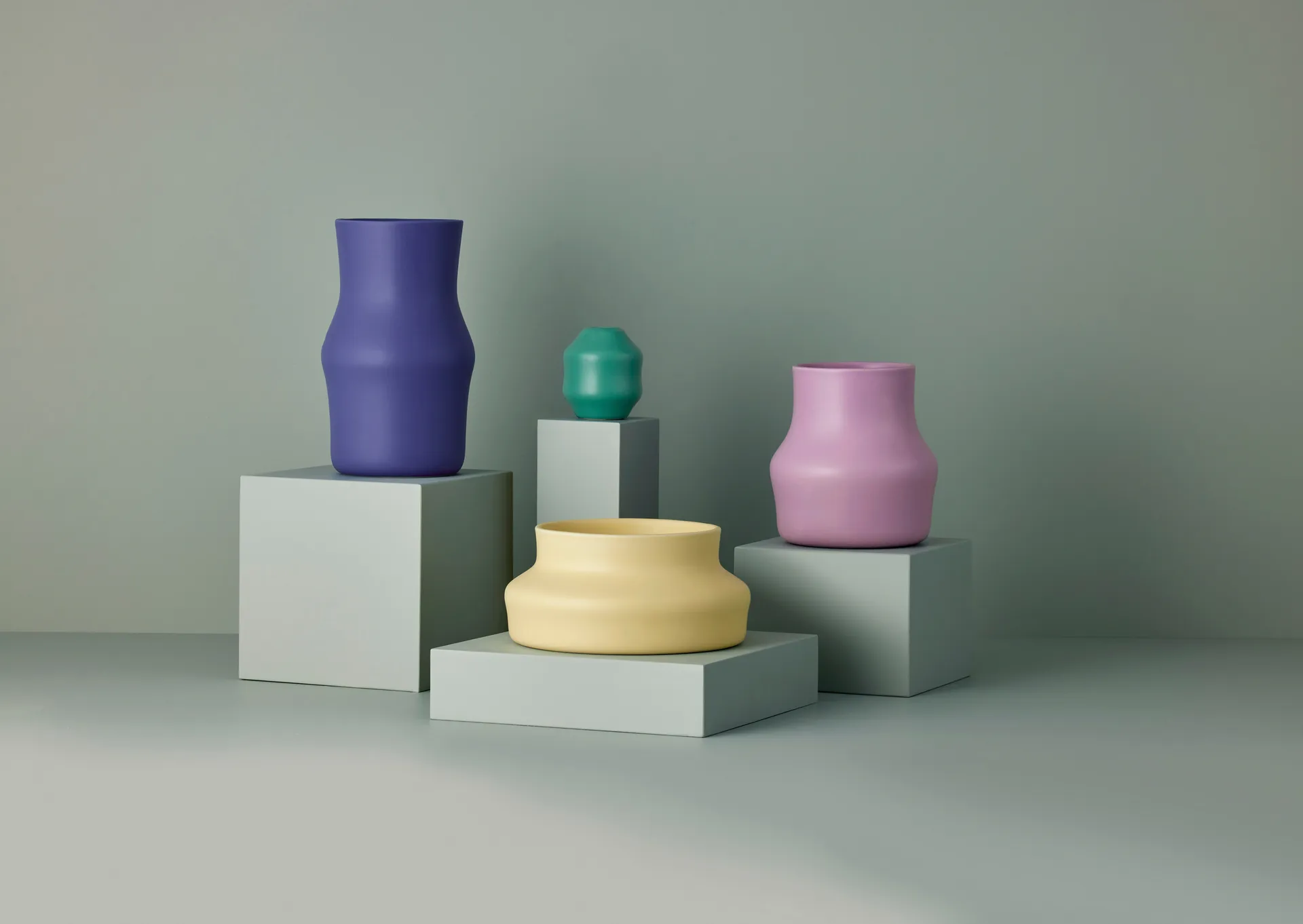 Dorotea vas 17x28 cm, Iris blue Gense