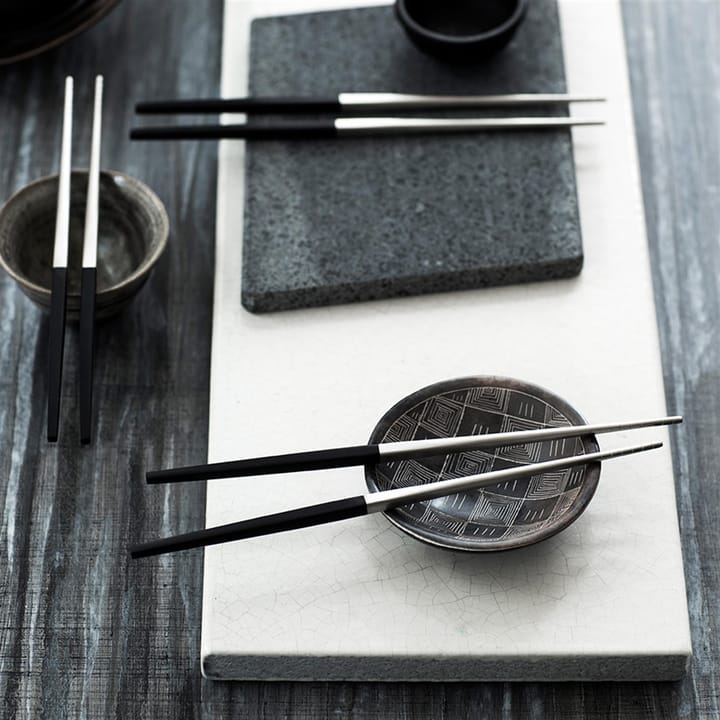 Focus de Luxe ätpinnar 4+2 - rostfritt stål - Gense