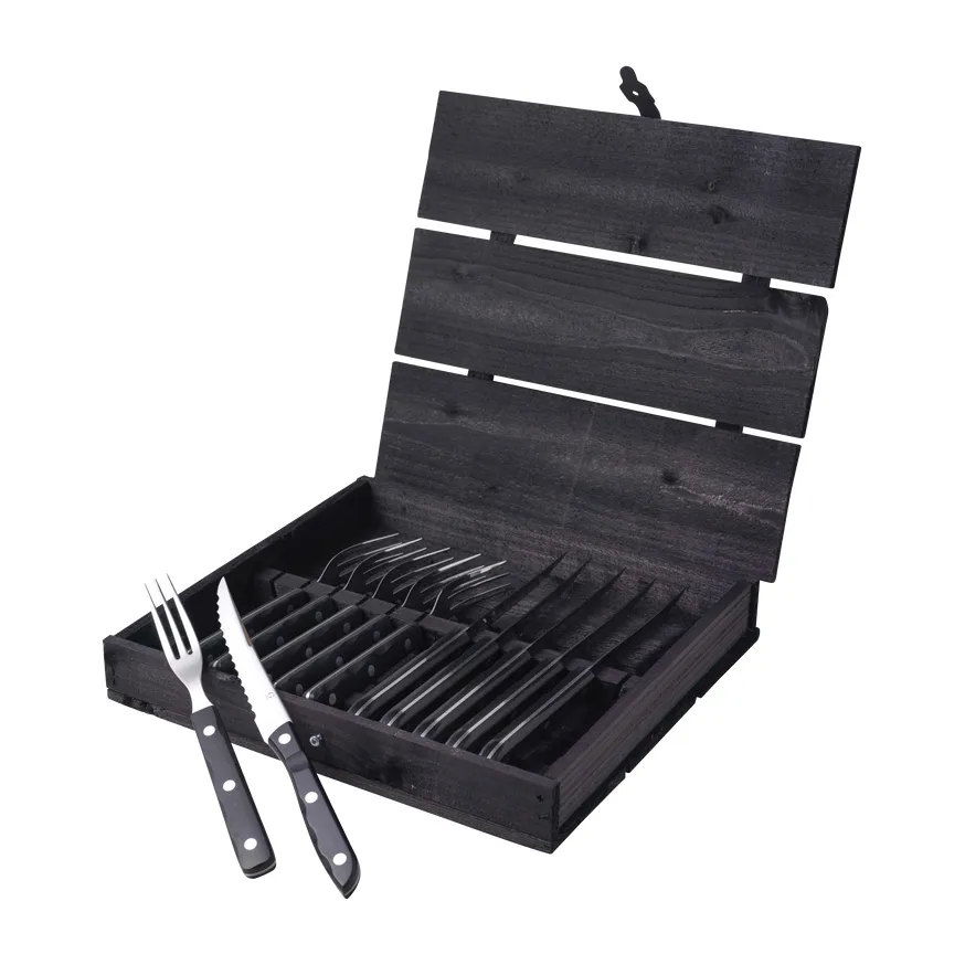 Old Farmer black grillbestick 12 delar, 12 delar Gense