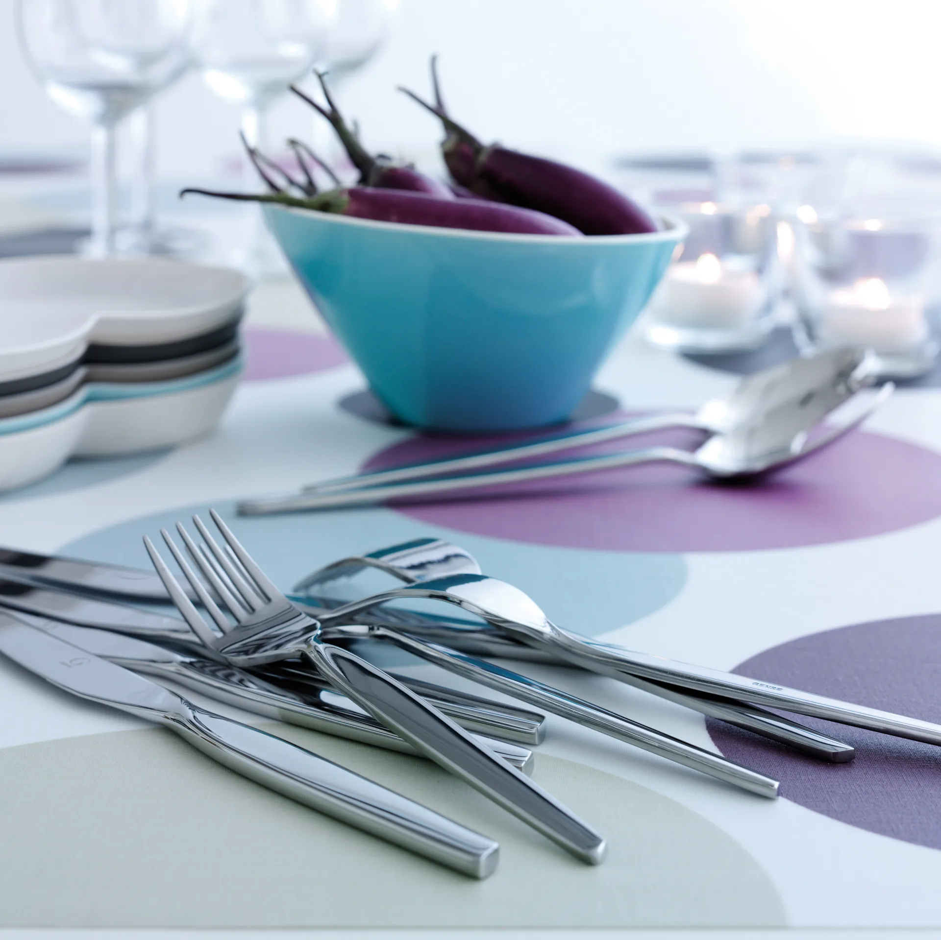 Twist bestick 16 delar, rostfritt stål 16 delar Gense