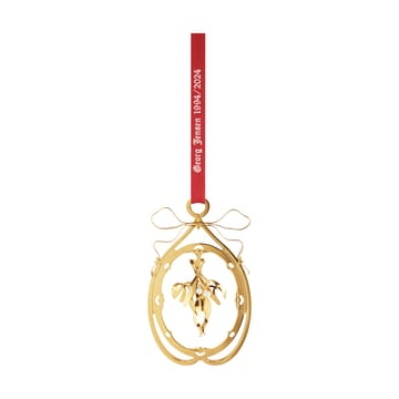 1994/2024 års julmobil mistel - Guldpläterat - Georg Jensen