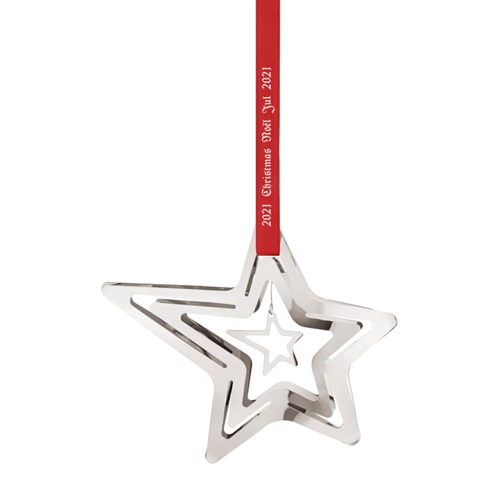 2021 Shooting Star julhänge, Palladiumpläterat Georg Jensen