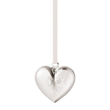2022 årets julhjärta - palladiumpläterat - Georg Jensen