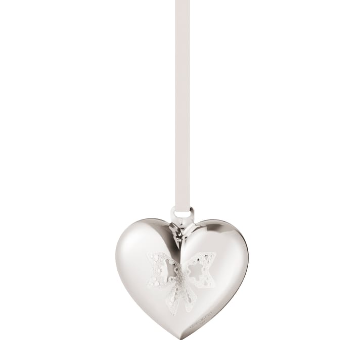 2022 årets julhjärta, palladiumpläterat Georg Jensen
