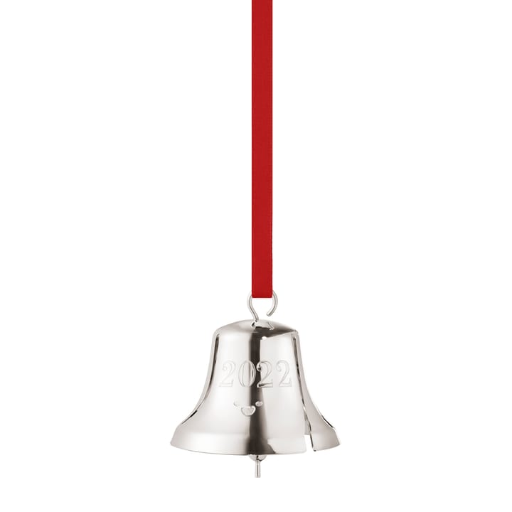 2022 årets julklocka, palladiumpläterat Georg Jensen