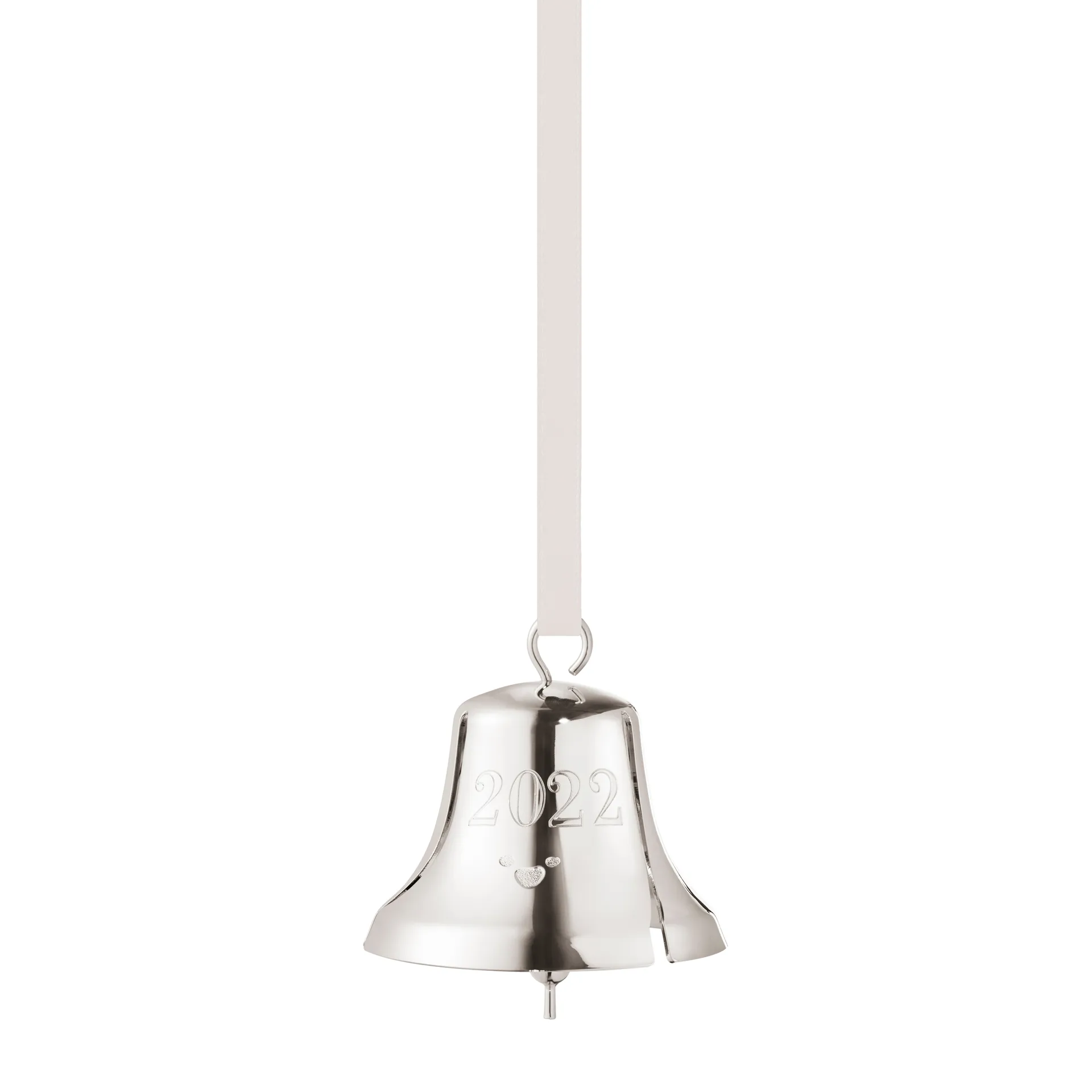 2022 årets julklocka, palladiumpläterat Georg Jensen