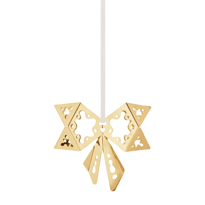 2022 Bow julhänge, guldpläterat Georg Jensen