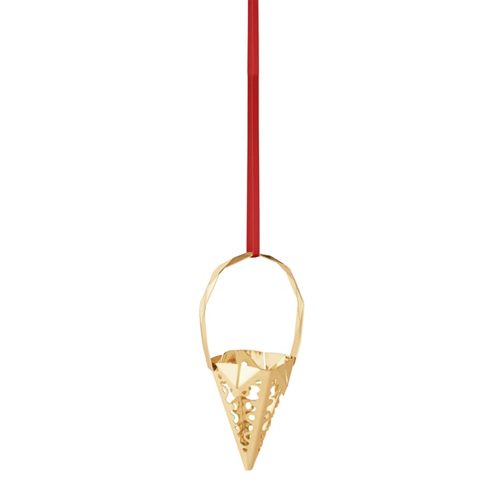 2022 Cone julhänge - guldpläterat - Georg Jensen