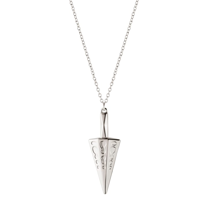 2022 Cone julhänge med kedja, palladiumpläterat Georg Jensen