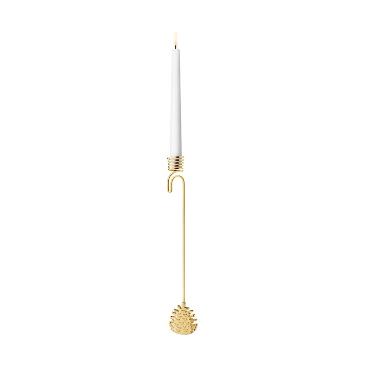 2023 års ljusstake hängande kotte, Guldpläterat Georg Jensen