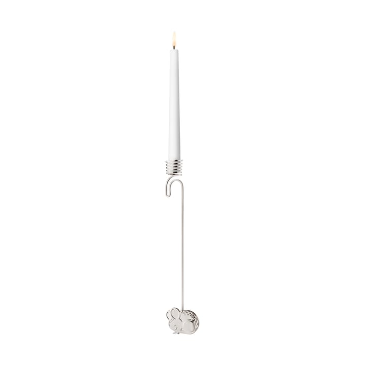 2023 års ljusstake hängande mus, Palladiumpläterat Georg Jensen