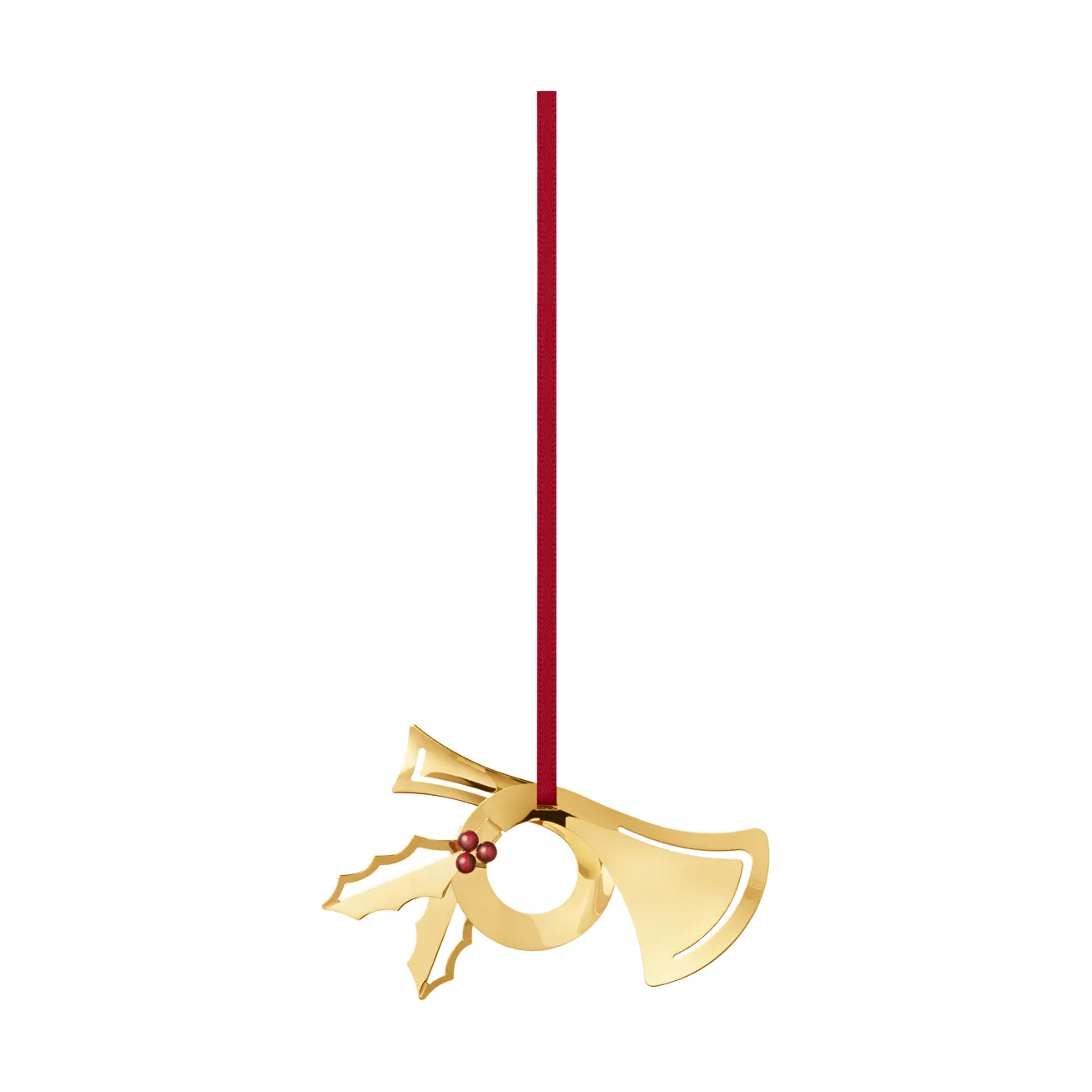 2026 års julprydnad, Horn, guld Georg Jensen