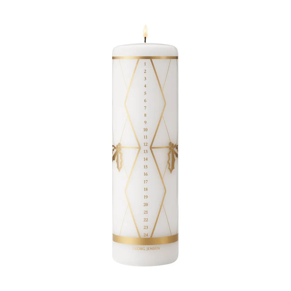 2026 års kalenderljus, Guldtryck Georg Jensen