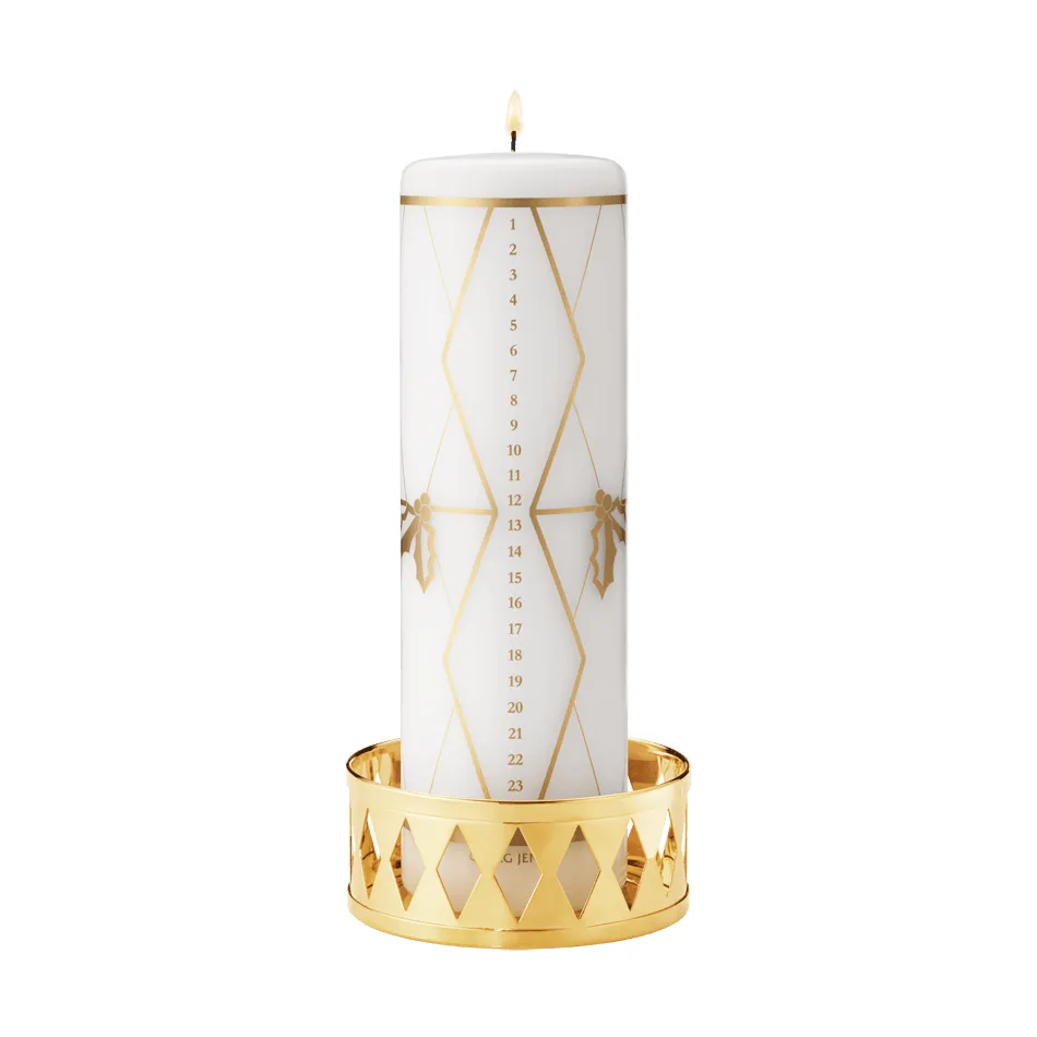 2026 års kalenderljus, Guldtryck Georg Jensen