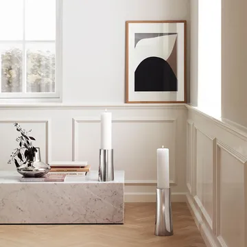 Ambience ljusstake small - Rostfritt stål - Georg Jensen