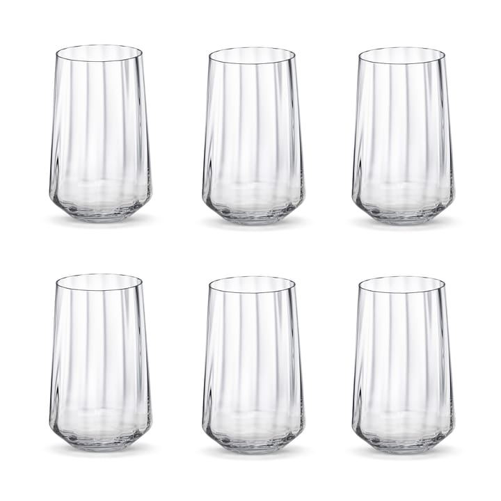 Bernadotte dricksglas högt 38 cl 6-pack - Kristallin - Georg Jensen