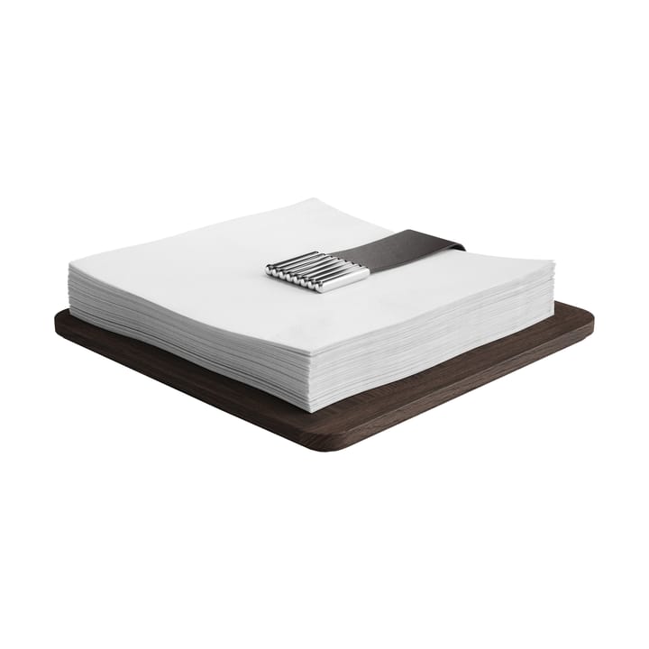 Bernadotte servetthållare 20,1x20,1 cm - Rostfritt stål - Georg Jensen