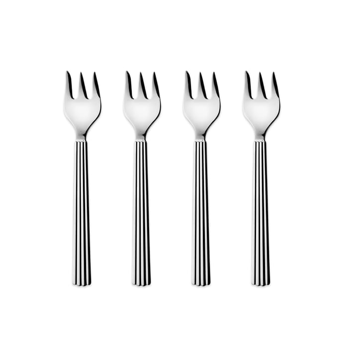 Bernadotte tårtgaffel - 4-pack - Georg Jensen